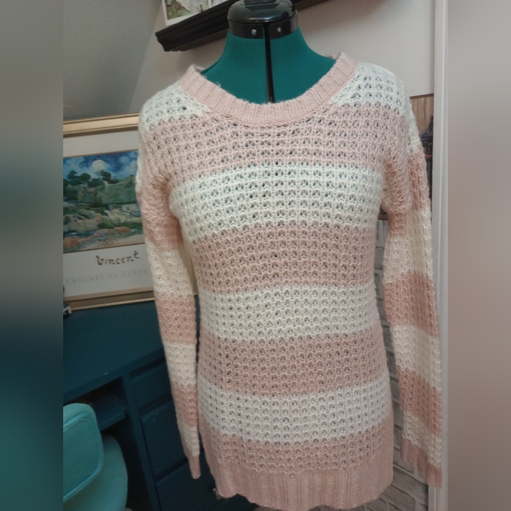 Stripped Knit Sweater
